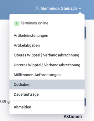 Usermenü Guthaben.png