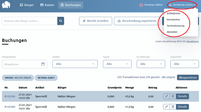 Datei:Artikelpreise, Kennzeichen, Terminnutzung, Abmelden.png