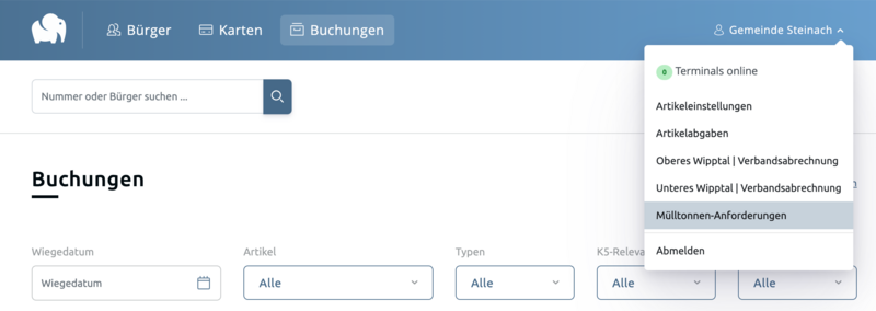 Datei:1 Einstieg Mülltonnen Anfordern.png